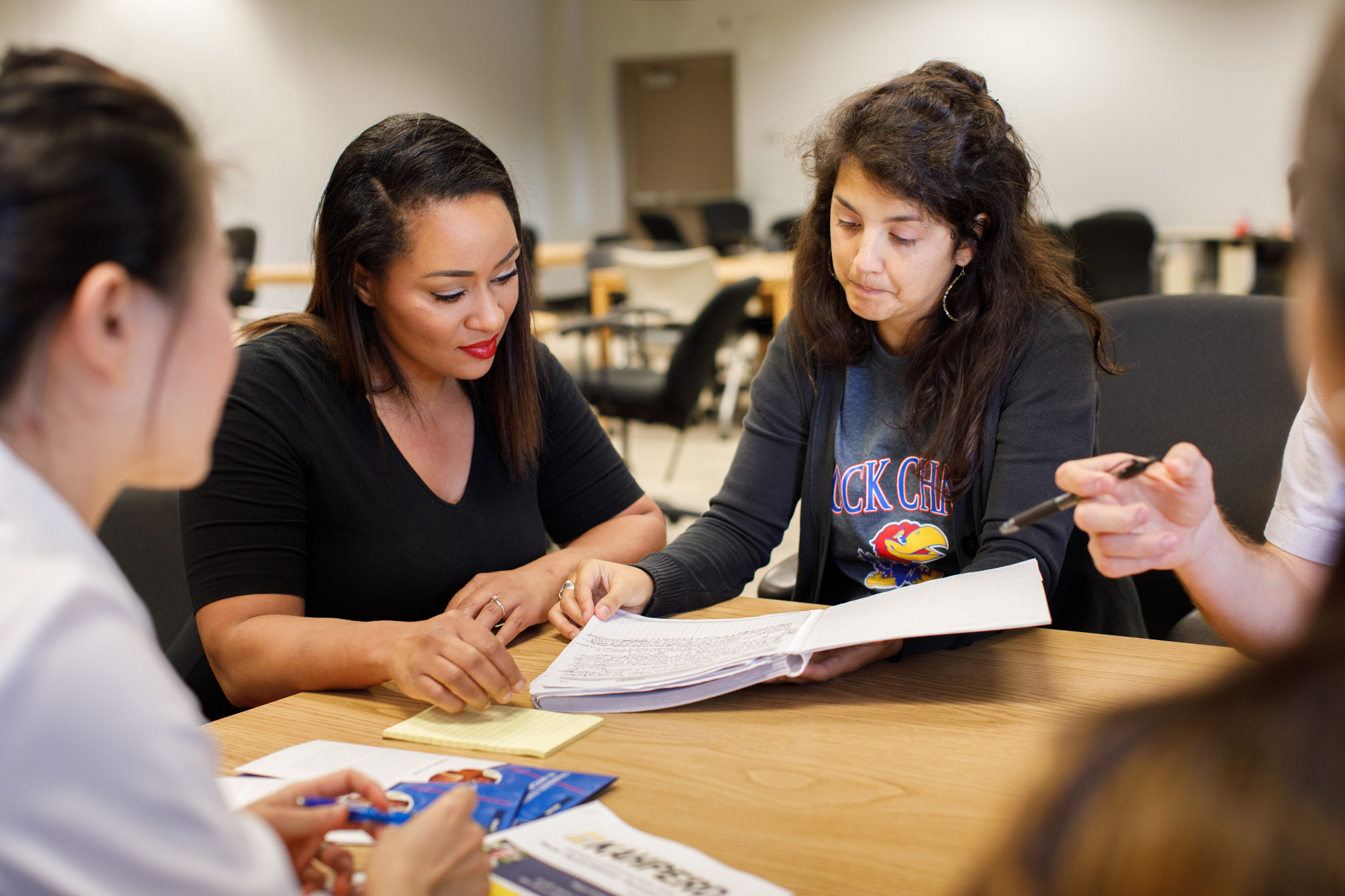 Edwards Campus academics group project library study group study session studying
