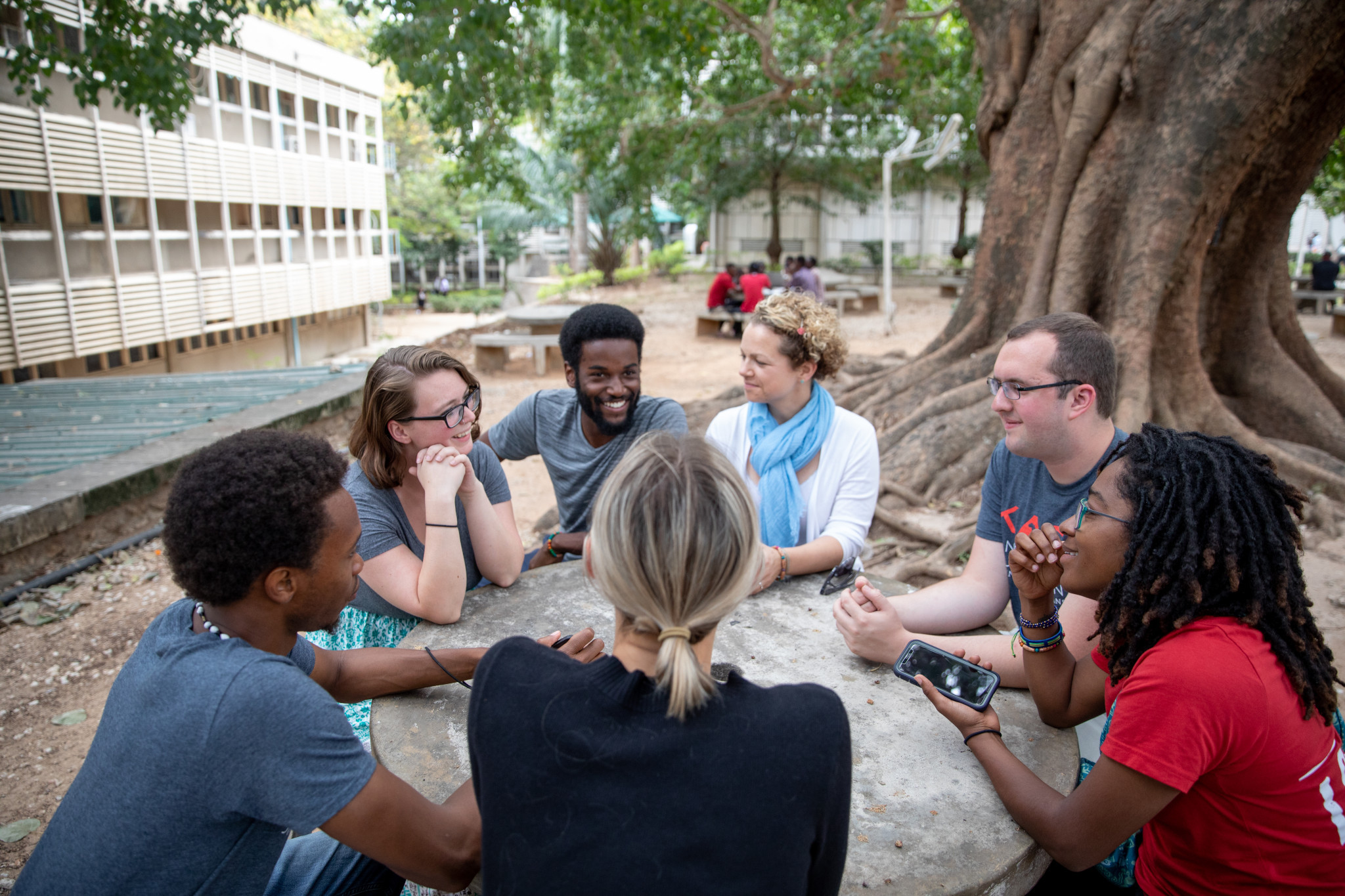 Africa ColLAB Mariah Crystal Research Summer Tanzania USDM USDM campus collaborative community discussion